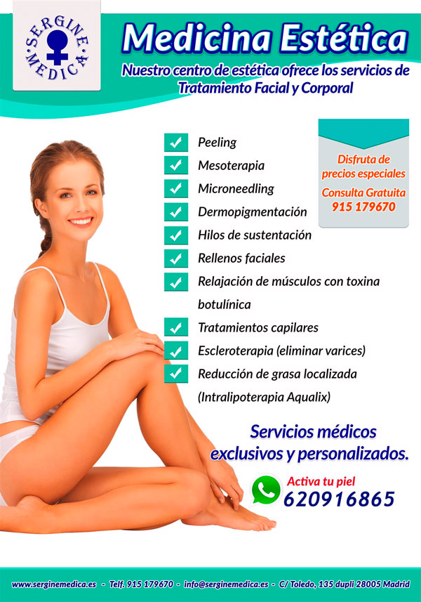 Medicina estética de peeling facial