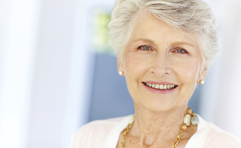 Mujer con menopausia